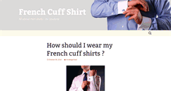 Desktop Screenshot of french-cuff-shirt.com